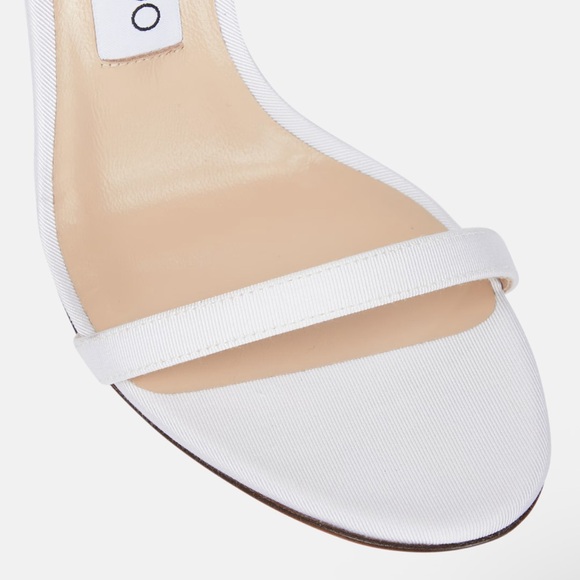 Jimmy Choo Avelin Sandals - Cream White - Picture 4 of 5